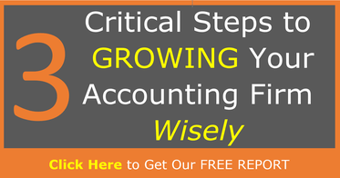 Accounting firm growth in three steps